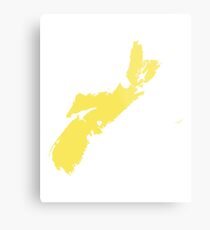 Nova Scotia Love in Lemon Metal Print