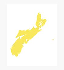 Nova Scotia Love in Lemon Photographic Print