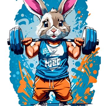 2023 Happy Year of the Rabbit Fitness Muscle - Stock Illustration  [97540870] - PIXTA