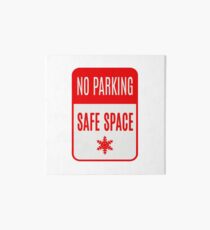 no parking safe space Art Board