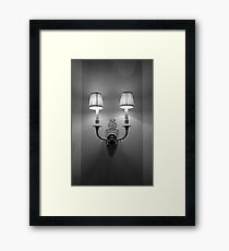 Waldorf Astoria Fixture Study 1 Framed Print