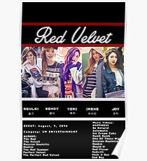 Red Velvet Einführung Poster
