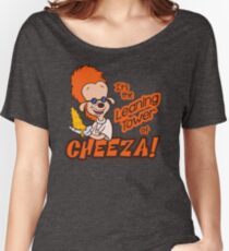 Leaning Tower of Cheeza A Goofy Movie Women's Relaxed Fit T-Shirt