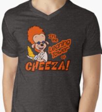 Leaning Tower of Cheeza A Goofy Movie V-Neck T-Shirt