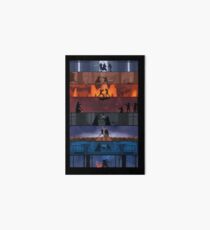 Starr Wars Comic action Art Board