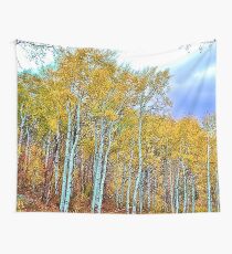 Colorado Aspens by Raven Marie Fashion Wall Tapestry