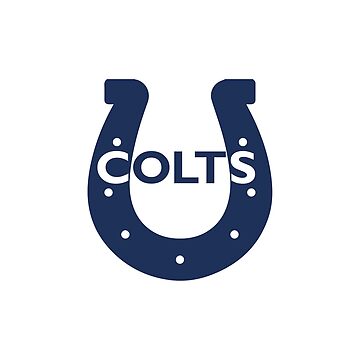 90s Indianapolis Colts Football Horseshoe NFL Logo t-shirt Large
