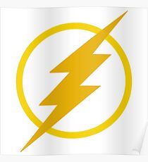 Yellow Flash Poster