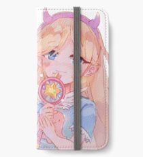 Stern-Schmetterling iPhone Flip-Case/Hülle/Skin