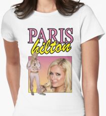 Camiseta entallada para mujer Camisa estilo Paris Hilton 90s