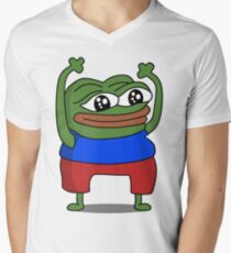 HYPERS PepeHype Men's V-Neck T-Shirt