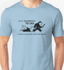 Donald go directly to jail Slim Fit T-Shirt