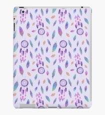 dream catcher and colorful feathers iPad Case/Skin