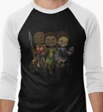 Panther Trio Men's Baseball ¾ T-Shirt