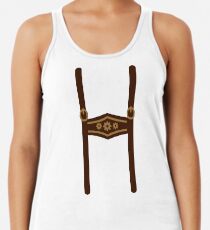 Leather trousers Racerback Tank Top