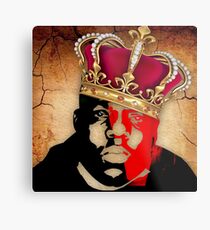 Lienzo metálico Biggie Smalls