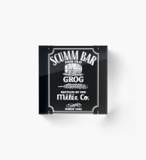 Monkey Island Scumm Bar Grog Acrylic Block