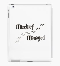 Mischief Managed iPad Case/Skin
