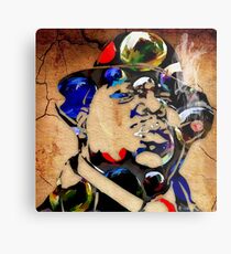 Lienzo metálico Biggie Smalls