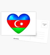 Aserbaidschan Eurovision Postkarten