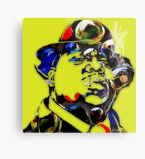 Lienzo metálico Biggie Smalls