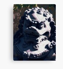 Stone Lion Canvas Print