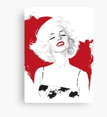 Marilyn Test Canvas Print