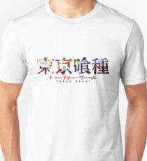 Tokyo Ghoul Colour Splash Logo Unisex T-Shirt