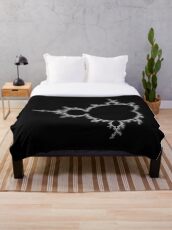 Mandelbrot 20161022-002 Throw Blanket