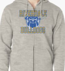 riverdale high bulldogs Zipped Hoodie
