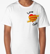 Love code Long T-Shirt