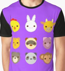 Animal babies Graphic T-Shirt