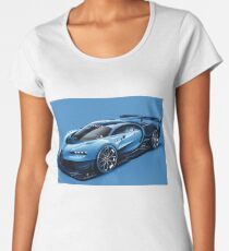 Camiseta premium para mujer Bugatti Vision Gran Turismo
