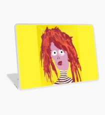 Fille - Martin Boisvert - Faces à flaques Laptop Skin