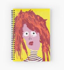 Fille - Martin Boisvert - Faces à flaques Cahier à spirale