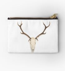 Hirschgeweih und Schädel - Boho Tier Dekor Studio Clutch