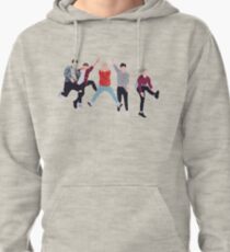 Boyband Stripes Pullover Hoodie