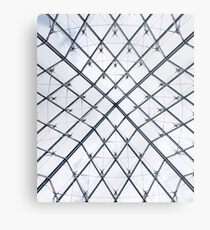 Der Louvre Paris Metalldruck