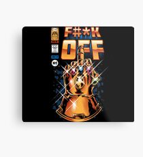 Infinity F#*K Metal Print
