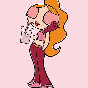 Powerpuff Girl Blossom (teen) Art Print for Sale by PinkRhino24