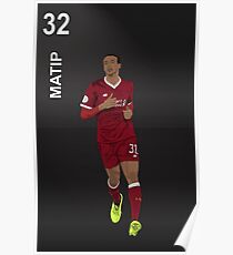 Jeol Matip 32 - Liverpool Poster