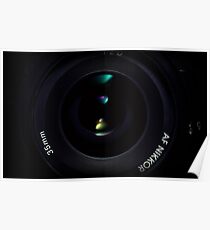 Camera lens Poster