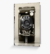 Through the eyes of the past ... Greeting Card