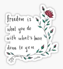 Freedom Sticker
