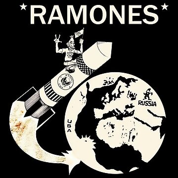 Camiseta ramones cheap rocket to russia