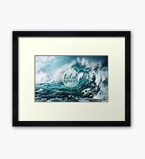 Tidal Waves Framed Print