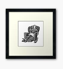 Feet Up Framed Print