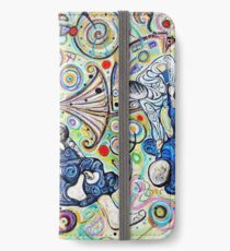 Let's Roll - Jiu-Jitsu - Bjj Art - Painting By Kim Dean iPhone Wallet/Case/Skin