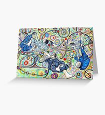 Let's Roll - Jiu-Jitsu - Bjj Art - Painting By Kim Dean Greeting Card