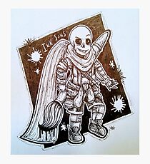 Ink Sans Photographic Print